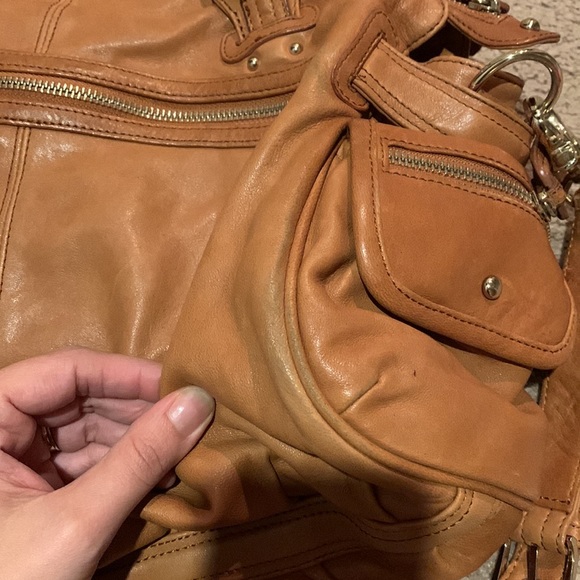 Real Leather Junior Drake Handbag - Picture 3 of 4